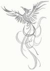 phoenix rising sketch